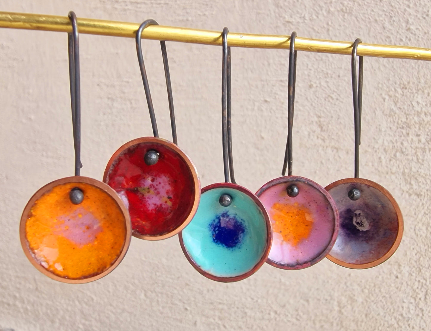 Debbie emaljörhängen