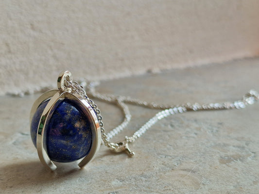 Amy kulhalsband Lapis Lazuli - Vatlings smycken