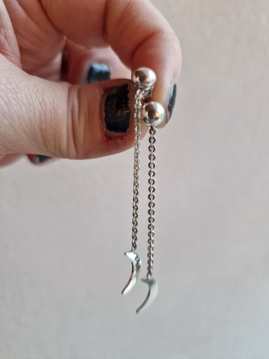 Månörhängen på kedja - Vatlings smycken