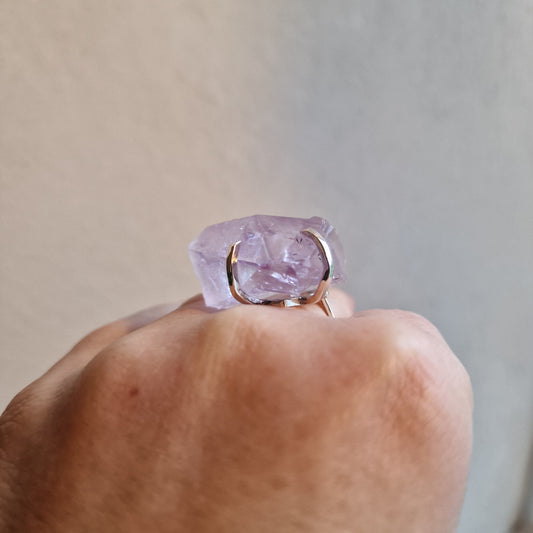 Unik stor ametistring - Vatlings smycken