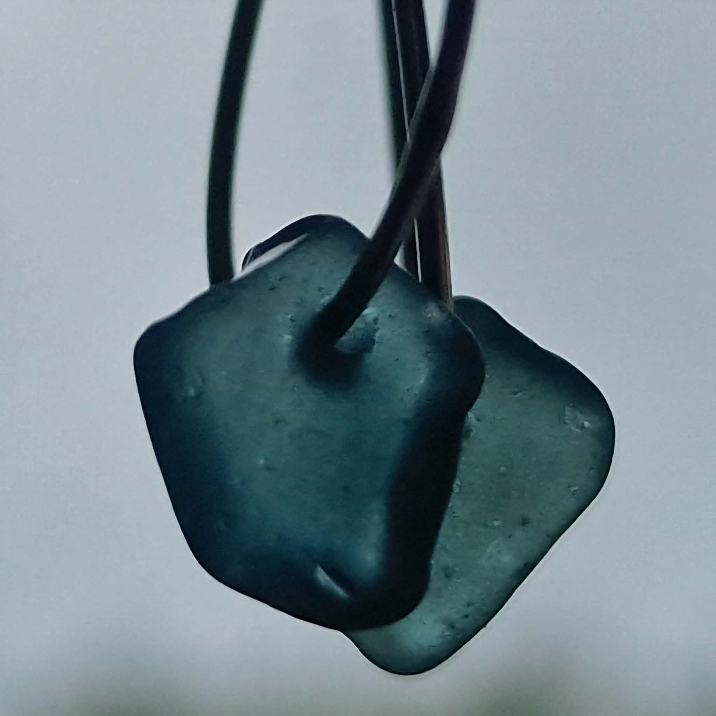 Josefin strandglasörhängen