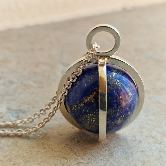 Amy kulhalsband Lapis Lazuli