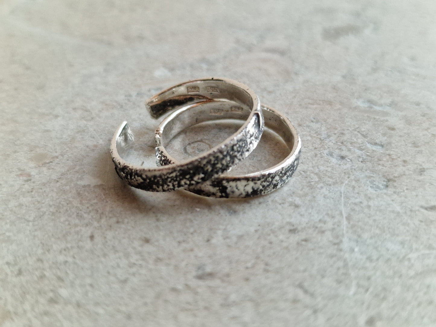 Unik rå stackerring