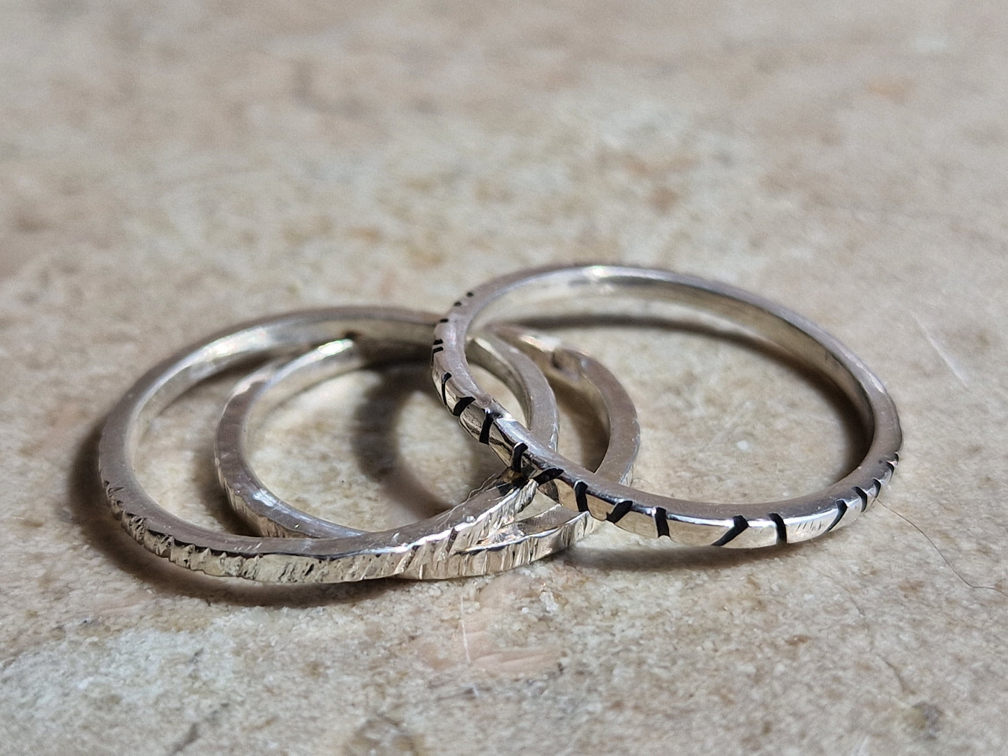 Debbie stacking ring