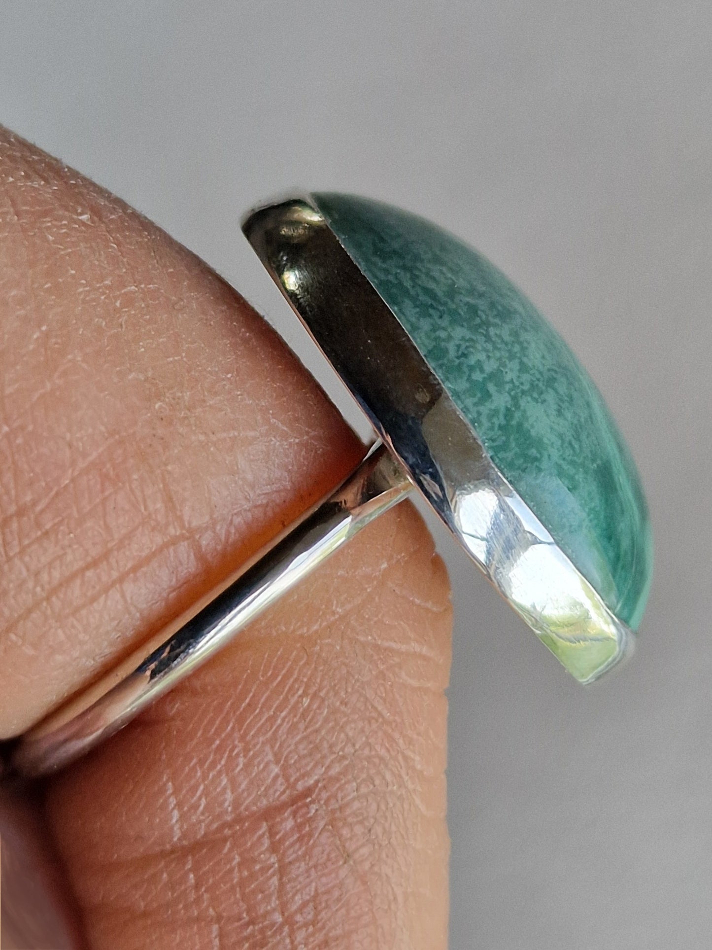 Unik silverring med hubeiturkos