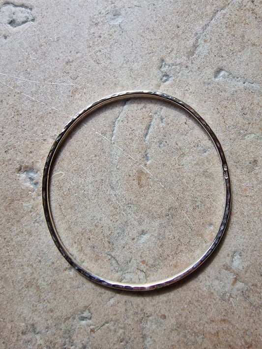 Debbie bangle S hammered