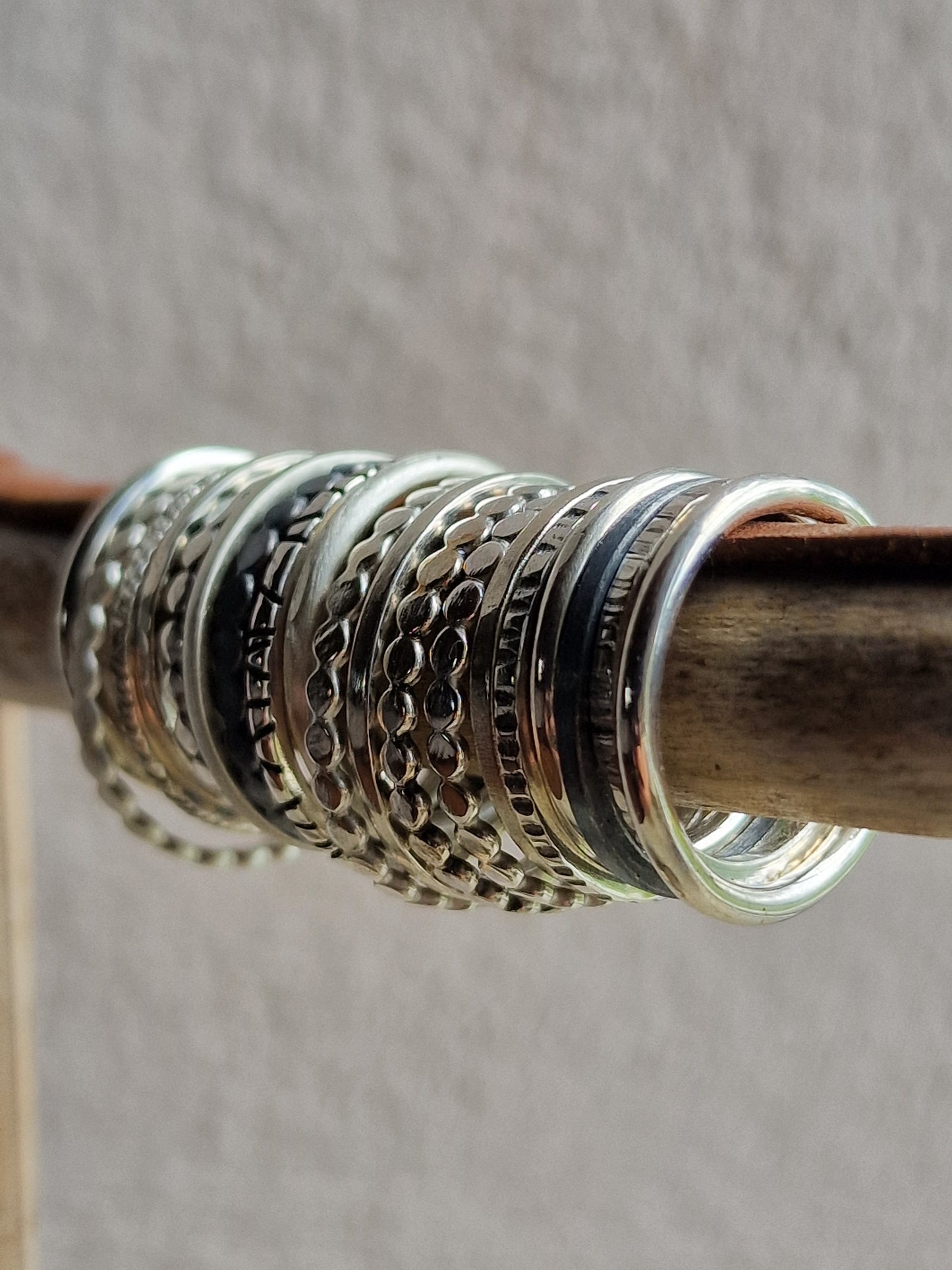 Debbie stacking ring