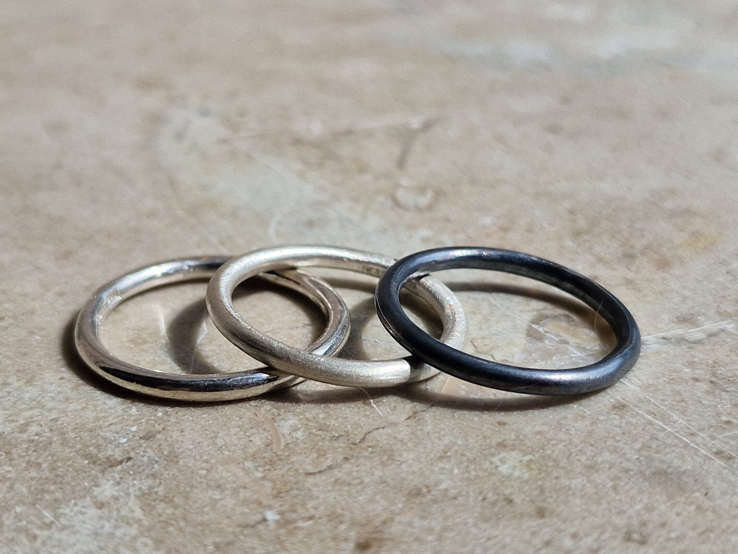 Debbie stacking ring