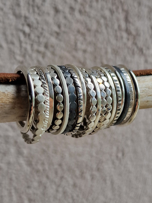 Debbie stacking ring